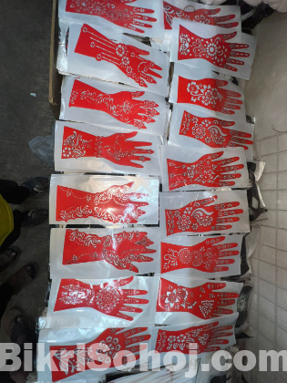 মেহেদী স্টিকার